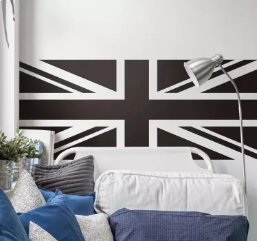 Pegatina bandera países bandera británica - TenVinilo
