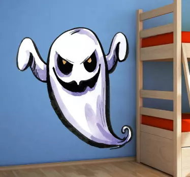 Pegatina ilustración fantasma - TenVinilo