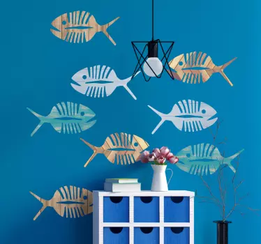 Pegatinas peces marinos - TenVinilo
