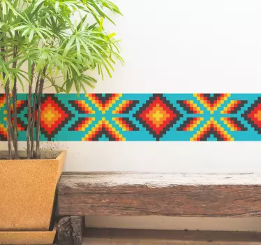 Vinil arte mexicano huichol - TenVinilo