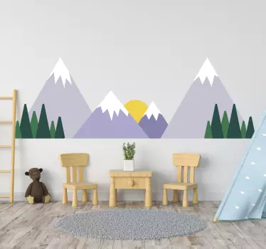 Vinilo decorativo paisaje - TenVinilo