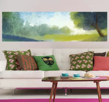 Vinilo decorativo paisaje apaisado - TenVinilo
