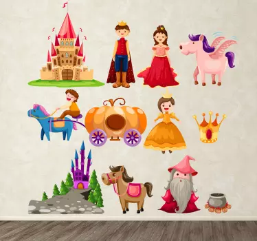 Vinilo decorativo stickers cuento - TenVinilo
