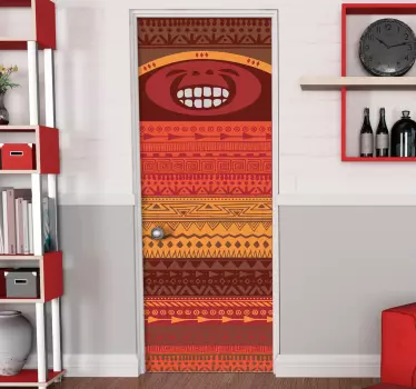 Vinilo ilustración Indio pícaro - TenVinilo