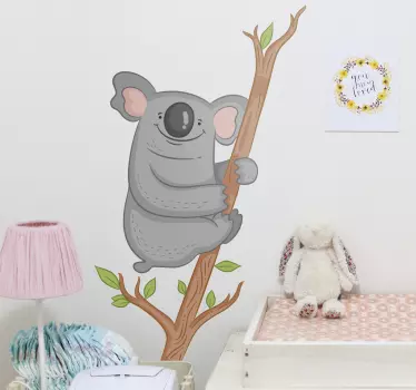 Vinilo para niños animal de koala - TenVinilo