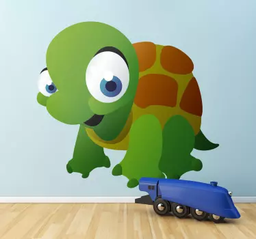 Vinilo infantil animal tortuga - TenVinilo