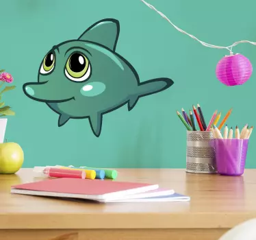Vinilo infantil delfín bebé - TenVinilo