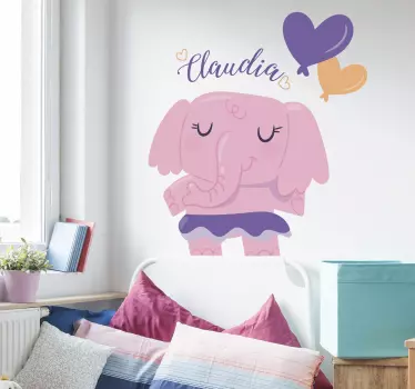 Vinilo infantil elefante - TenVinilo