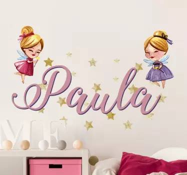 Vinilo pared hadas mágicas - TenVinilo