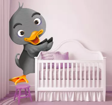 Vinilo infantil patito feo - TenVinilo