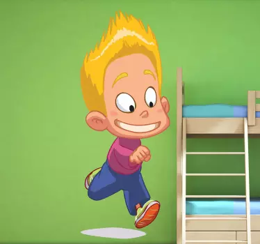 Vinilo infantil pelo pincho - TenVinilo