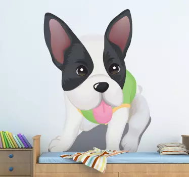 Vinilo infantil perro gracioso - TenVinilo