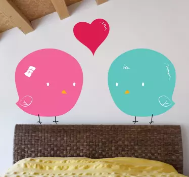 Vinilo infantil pollito Lolo - TenVinilo