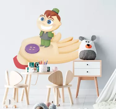 Vinilo infantil Pulgarcito - TenVinilo
