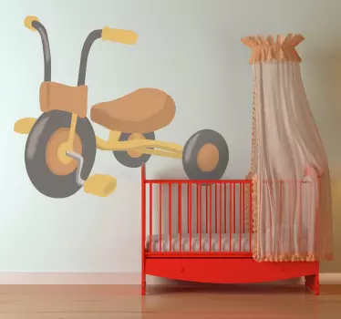 Vinilo infantil triciclo - TenVinilo