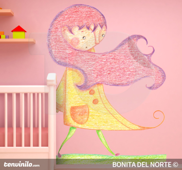 Vinilo infantil viento de abril - TenVinilo