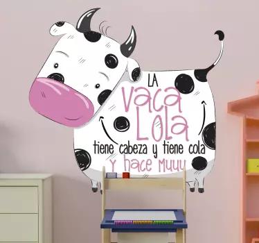Vinilo canción infantil la vaca lola - TenVinilo