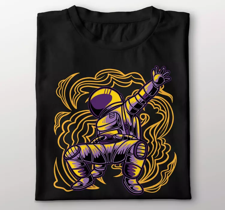 Camiseta astronauta aventura espacial - TenVinilo
