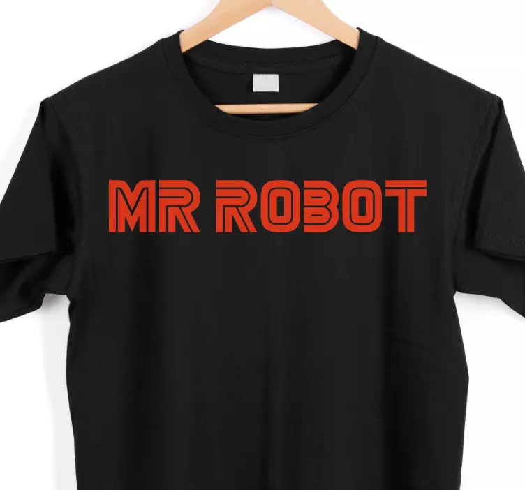 Camiseta de la serie personalizada de mr robot - TenVinilo
