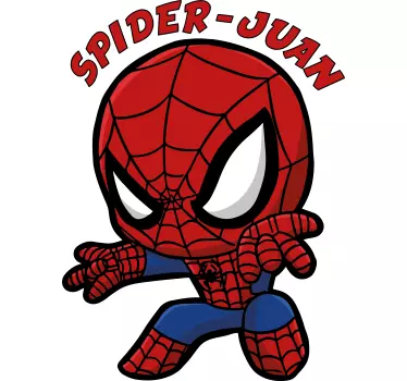 Camiseta niños Spiderman con Nombre - TenVinilo
