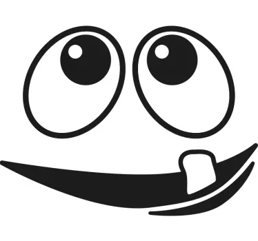 Camiseta niños Sonriendo monstruo de un diente - TenVinilo