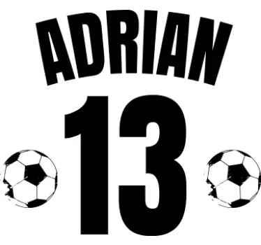 Camiseta niños Fútbol personalizado - TenVinilo