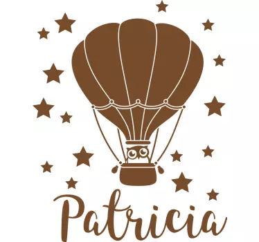 Camiseta niños aventura en globo aerostático - TenVinilo