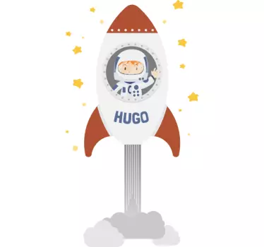 Camiseta niños aventura espacial - TenVinilo