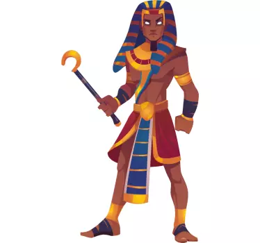 Camiseta niños pharaoh character tee - TenVinilo