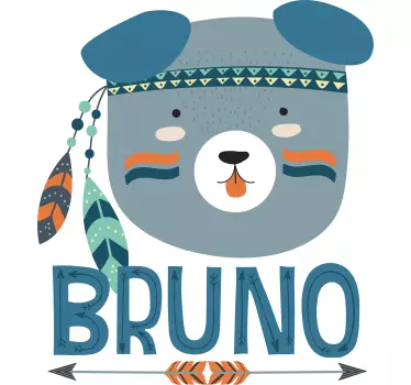 Camiseta niños diseño de oso adorable - TenVinilo