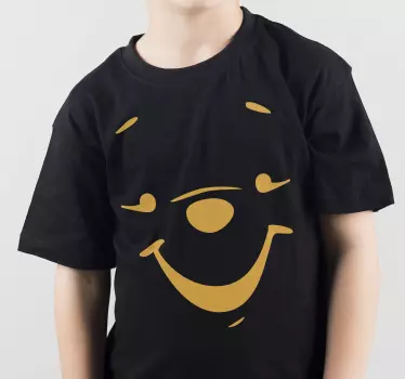 Camiseta niños cara sonriente feliz - TenVinilo