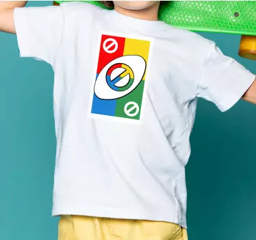 Camiseta niños diseño divertido y colorido - TenVinilo