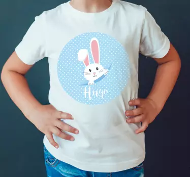 Camiseta niños gráfico de conejito lindo - TenVinilo