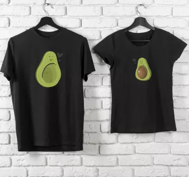 Camiseta niños par de aguacates lindos - TenVinilo