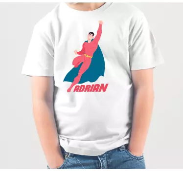 Camiseta niños temática de aventura de superhéroes - TenVinilo
