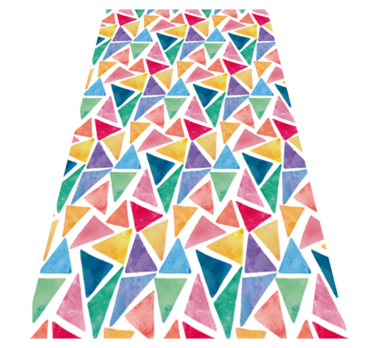 Alfombra de vinilo para cocina geométrica - TenVinilo