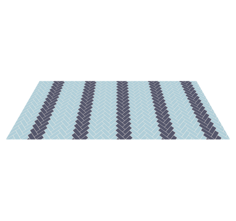 Alfombra de vinilo para cocina diseño espiga - TenVinilo