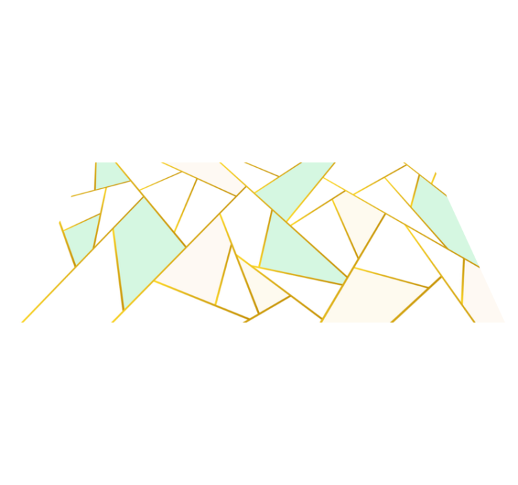 Alfombra vinílica mosaico tinta cobre oro - TenVinilo