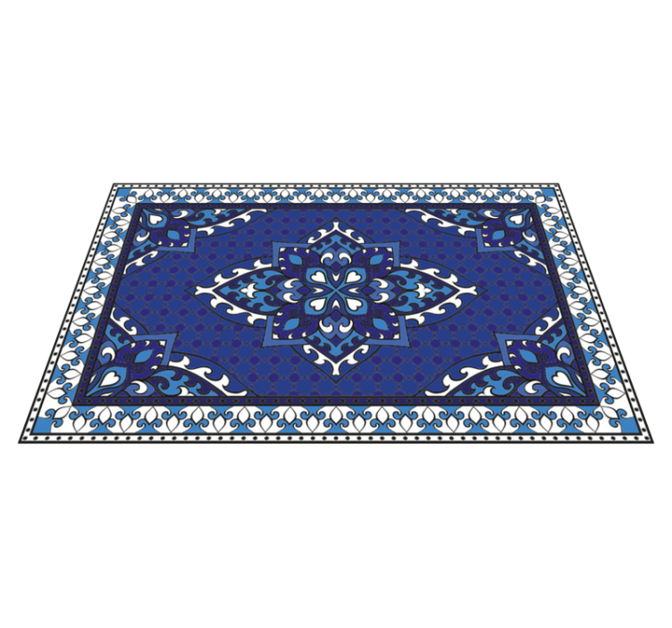 Alfombra vinílica mosaico simetría del mosaico - TenVinilo