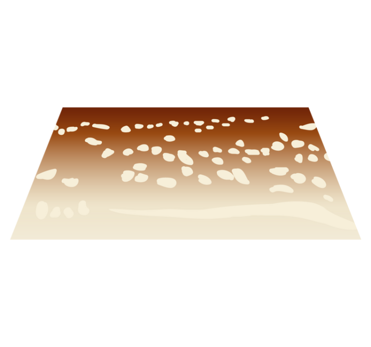 Alfombra vinílica animal print piel ciervo - TenVinilo