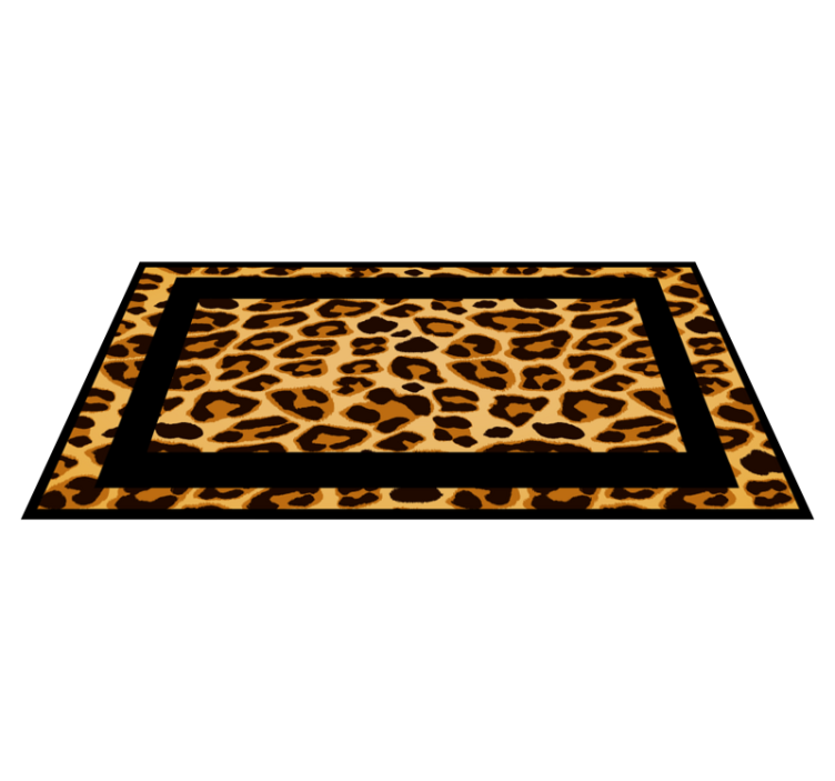 Alfombra vinílica animal print tigre clásico - TenVinilo
