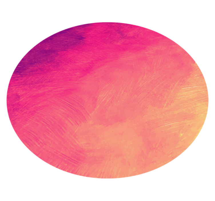 Alfombras vinílicas modernas Pintura colorida abstracta - TenVinilo