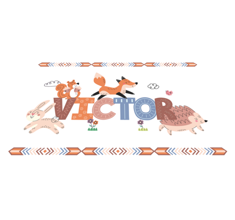 Alfombra vinílica personalizable criaturas personalizables - TenVinilo