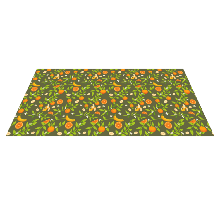 Alfombra vinílica  para cocina fruta - TenVinilo