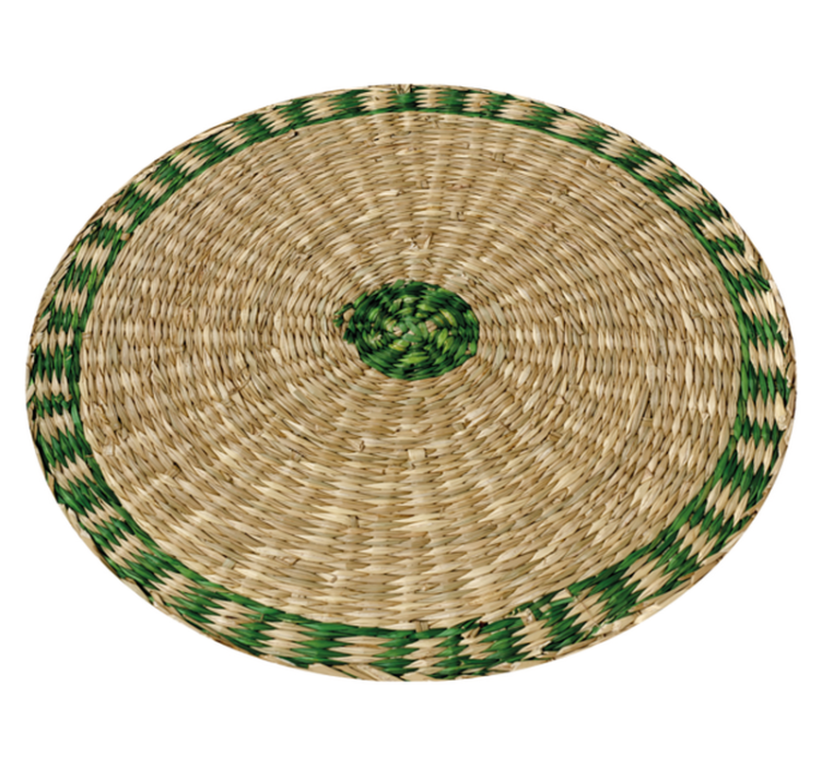 Alfombra vinilo efecto textura tejido alrededor - TenVinilo