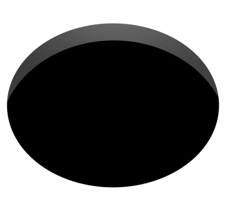 Alfombra vinílica redonda agujero en el suelo - TenVinilo