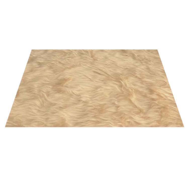 Alfombra vinílica comedor diseño efecto lana - TenVinilo