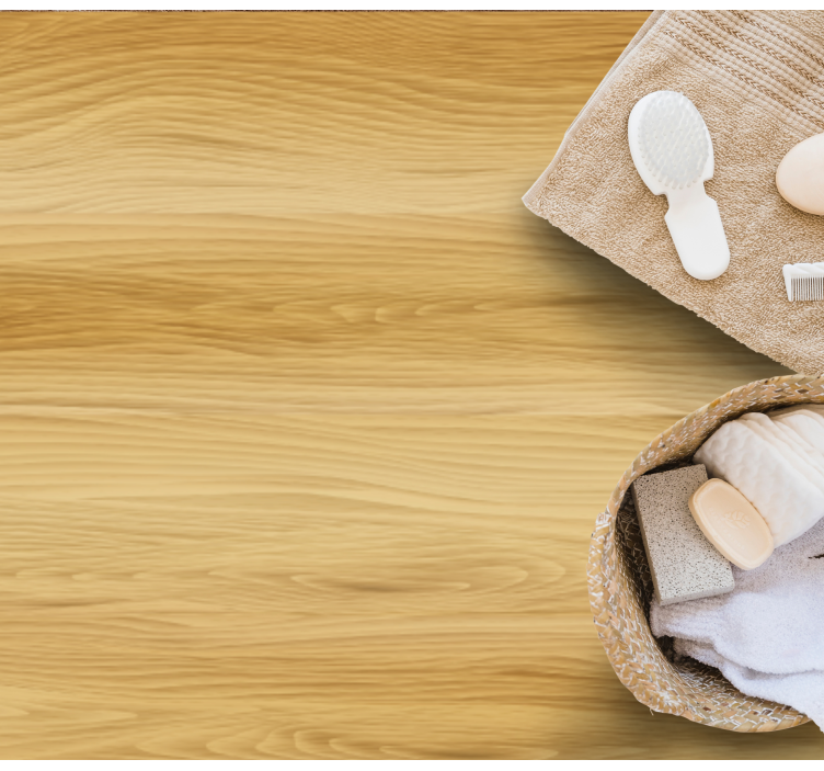 Alfombra vinílica imitación madera textura simple - TenVinilo