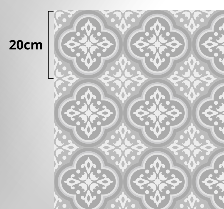 Alfombra hidráulica vinílica azulejo portugués - TenVinilo