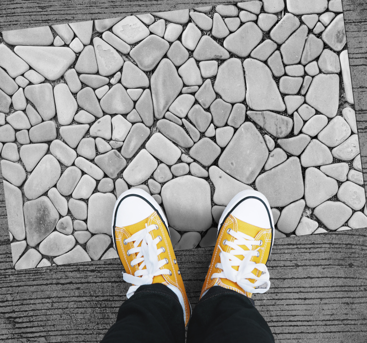 Alfombra vinílica textura piedra sin fisuras - TenVinilo